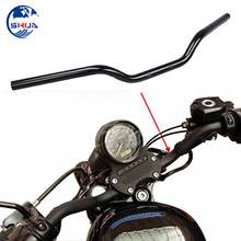 Универсальный мотоциклетный глянцевый черный 1 "25 мм гладить трекер руль перетащите панелей, пригодный для Harley Спортстер XL883 1200 2024 - купить недорого