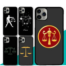 Zodiac Libra Balance Case For iphone 11 13 Pro Max 12 mini XS MAX X XR 6S 8 7 Plus SE 2020 Back Cover Coque 2024 - buy cheap