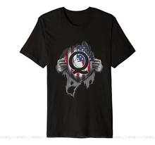 Q Anon Black T-Shirt WWG1WGA United States Flag QAnon The White Rabbit Streetwear Funny Tee Tshirt 2024 - buy cheap