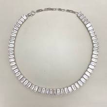 Full Princess cut 3ct Lab Diamond Choker Necklace 100% Real 925 Sterling silver Party Wedding Chain Necklaces For Women Jewelry 2024 - buy cheap