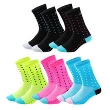 3 pairs Professional Cycling socks Nylon Breathable Sports Socks for Man Woman Cycling Running Basketball Football Outdoor Sport 2024 - buy cheap