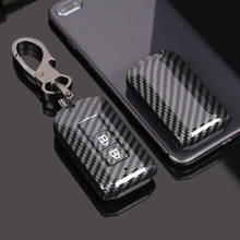 Carbon Fiber ABS Car Key Case For Mitsubishi Outlander Lancer 10 Pajero Sport ASX RVR L200  Auto Keychain 2024 - buy cheap