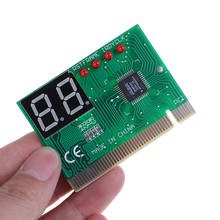 Probador de placa base, herramientas de red de análisis de ordenador, tarjeta postal PCI de 2 dígitos, pantalla LCD, Analizador de PC, tarjeta de diagnóstico, 1 ud. 2024 - compra barato