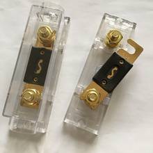 2PCS/LOT Audio Amplifier Auto ANL Fuse Holder Distribution in line 0 4 8 GA Positive With ANL Fuse 80A 100A 150A 200A 250A 300A 2024 - buy cheap