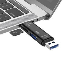 5в1 кард-ридер тип-c USB OTG адаптер TF кард-ридеры для мобильных телефонов планшеты карта для ноутбука ридер 2024 - купить недорого