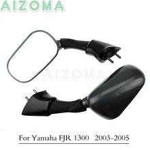 2pcs/Pair  Motorcycle Side Rear View Mirror  for Yamaha FJR 1300  FJR1300 2003 2004 2005  Carbon Rearview Mirrors 2024 - buy cheap