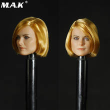 D-OO1B de cabeza femenina a escala 1/6, modelo esculpido, juguetes, pelo rubio, cabeza exquisita tallada, figura de acción, muñeca de 12" 2024 - compra barato