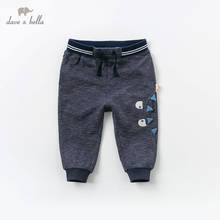 DBJ12904-2 dave bella baby boy spring pants children full length kids cotton pants infant toddler trousers 2024 - buy cheap