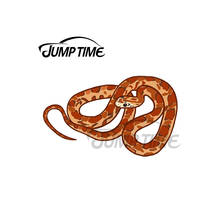 JumpTime 13 x 3.8cm For Corn Snake Vinyl Car Stickers Cartoon Decal 3D Custom Printing Laptop Suitable for VAN RV Decoration 2024 - buy cheap