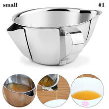 Multi-use Stainless Steel Gravy Oil Soup Fat Separator Grease Oiler Filter Strainer Bowl Home Kitchen Cooking Tools 2024 - buy cheap