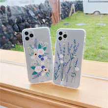 Funda de teléfono transparente con flores para Huawei, funda blanda con flores bonitas para Huawei P30 Lite p20 pro Y7P Y6P Y6S Nova 5T 3 3i 7se Honor 8X 20 Mate 20 30 2024 - compra barato