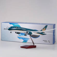 1/130 Scale 47cm Simulation Boeing B787 Alloy Airplane Model Toys Vietnam Airlines Aircraft W Light&Wheels Diecast Plastic Plane 2024 - buy cheap