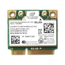 Tarjeta inalámbrica de doble banda, adaptador Wlan Bluetooth 7260, Intel 7260HMW 7260AC 2,4G/5Ghz 802.11ac MINI PCI-E 2x2, novedad 2024 - compra barato