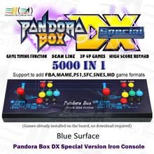Consola de hierro 2021 Original Pandora Box DX, versión especial, 5000 en 1, guarda juegos, registro de puntuación alta, 3D, tekken Killer instinct 2024 - compra barato