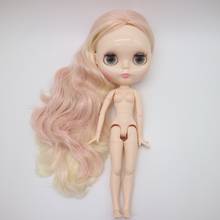 Conjunto de muñeca blyth para niñas ksm 2020, cuerpo articulado, color Nude 2024 - compra barato