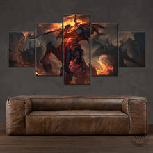 League of Legends Hecarim Game Character Poster Canvas Art Wall Paintings for Living Room Decor,Unframed 2024 - buy cheap