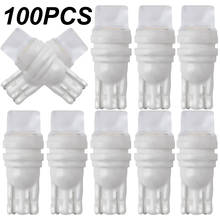 100Pcs T10 W5W Ceramic 3D LED Waterproof Wedge Licence Plate Lights Turn Side Lamp Car Reading Dome Light Auto Parking Bulb 100X 2024 - buy cheap
