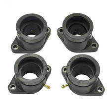 Adaptador de interfaz de carburador de motocicleta, botas de junta de colector de admisión para Yamaha XJR400 1993-2000 4HM-1 4HM-2, 4 Uds. 2024 - compra barato