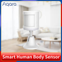 100% Original  Aqara Human Body Sensor Motion  for smart homekits ZigBee Wireless Connection Works With Mi Home App 2024 - buy cheap