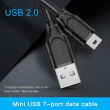 Usb-кабель типа A-Mini 5 Pin USB B Mini USB 2,0 кабель Мужской Шнур для GoPro Hero 3 +,PS3 контроллер для мобильных телефонов цифровая камера 2024 - купить недорого
