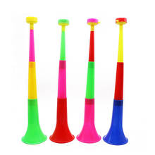 DIY Large Three-section Telescopic Horn Sports Props Children's Toys Cheering Fan Trumpet Toy 2024 - buy cheap