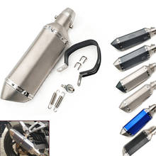 Silenciador de tubo de escape Universal para motocicleta, sistema de escape modificado de 51MM para Suzuki RM85, RM125, RM250, rm 85, 125, 250, rmx 250, rmz 250 2024 - compra barato