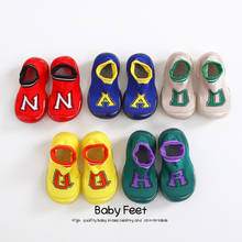 Calcetines antideslizantes para bebé, zapatos de primavera, estilo carta, novedad 2024 - compra barato