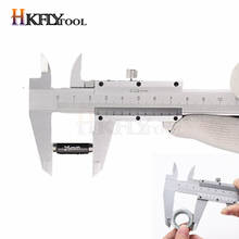 Calibrador Vernier de acero de alto carbono, 0-150mm, 6 ", 0,02mm/0,05mm, escala láser de cuerpo grueso, herramienta de medición de forja, herramientas manuales de construcción 2024 - compra barato