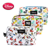 Genuine Disney Mickey Mouse Bag Girl Multi-function Bag Mummy Makeup Wash Bag Disney Purse Girls Gift 2024 - buy cheap