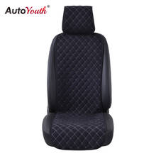 AUTOYOUTH Fashion Car Seat Cushion Universal Nano cotton velvet Cloth Car Seat Cover Fits Most Car or SUV 4 Colour Car Styling 2024 - купить недорого