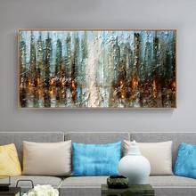 Arthyx HandPainted Decorative Canvas Art Oil Painting Modern Abstract Thick Texture Wall Picture For Living Room Home Decoration 2024 - buy cheap