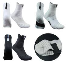 Calcetines gruesos de algodón para hombre, calcetín de compresión profesional 3D estéreo, antideslizantes, de alta calidad, 1 par 2024 - compra barato