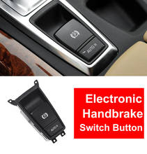 Botão de interruptor de freio de mão de estacionamento elétrico do carro para bmw x5 e70 2006-2013 61319148508 interruptor de controle de freio de estacionamento 2024 - compre barato