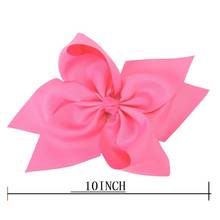 OEM & ODM 10 Inch Large Bowknot Grosgrain Ribbon Girls Hairpins Hair Bow  Hairclip Hair accessories 2024 - buy cheap