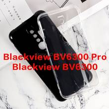 Transparent Phone Case For Blackview BV6300 Silicone Caso Soft Black TPU Case For Blackview BV6300 Pro Phone Shell Couqe Funda 2024 - buy cheap