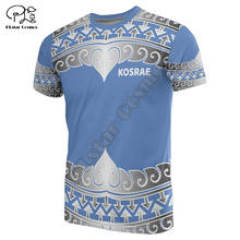PLstar Cosmos 3DPrint Tribal Culture Kosrae Polynesian Tattoos Turtle Man/Woman Harajuku Streetwear Tshirts Short sleeve-a3 2024 - buy cheap