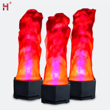 Led Flame Light With 1.1 Meters Silk Fire Machine Stage 36Pcs*10Mm Red White Led Flame Effect Satge Equipment 2024 - buy cheap