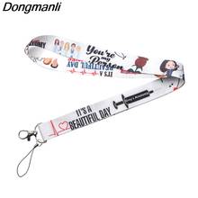 PC175 Medical Doctor Nurse Keychain Lanyards Id Badge Holder ID Card Pass Gym Mobile Phone Badge Holder Key Strap 2024 - buy cheap