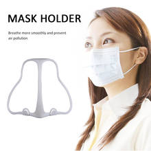 Unisex Reusable Dustproof Face Masks Bracket PM2.5 Windproof Haze Pollution Respirato Mask Holder Breathe Smoothly 2024 - buy cheap
