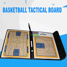 Foldable Basketball Tactical Board Coachs Portable Handball Double-sided Professional Competition Game Training Magnet Clipboard 2024 - buy cheap