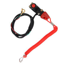 Interruptor de parada de motor para motocicleta, corda de segurança para mini moto, dirt atv, scooter quadriciclo de 4 rodas 2024 - compre barato