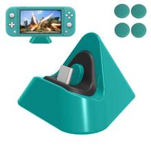 Nintend Switch and Nintend Switch Lite Mini Travel Portable Charging Dock Station Stand Charger Holder For Switch NS Lite Mini 2024 - buy cheap