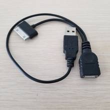 Cabo de extensão de dados usb tipo a, usb tipo a macho e micro usb tipo b macho divisor otg cabo de extensão de dados 33 + 24cm 2024 - compre barato