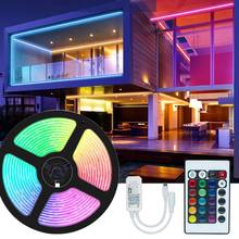 Easter WIFI Controller LED Strip SMD 5050 Flexible Tape Diode DC12V 5M Luz Led RGB 2024 - buy cheap