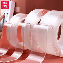 1M/3M/5M Transparent Double-Sided Adhesive Nano Strong sticky Tape Removable  Washable Nano Magic Tape two sided tape gekkotape 2024 - buy cheap