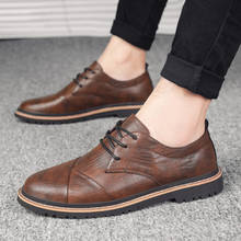 Oxford masculino, sapato estilo britânico em couro legítimo formal, calçado social para negócios, alta qualidade, 365 2024 - compre barato