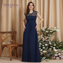 Navy Blue Evening Dresses Long 2021 Pleat Bust Cut-out Neck Backless Floor Length With Belt Prom Gown 2024 - buy cheap