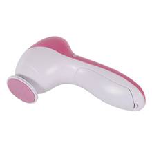 5 in 1 Electric Wash Face Machine Facial Pore Cleaner Body Cleansing Massage Mini Skin Beauty Massager Replaceable Head Brush 2024 - buy cheap