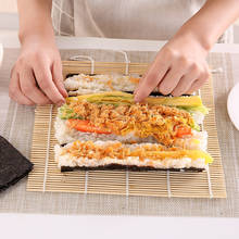 Japanese sushi set sushi mat bento accessories Bamboo Rolling Mats seaweed roll sushi tools durable sushi set lunch tools 2024 - buy cheap