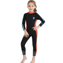 Stretchy Girls Wetsuit Diving Kid Jumpsuit Surfing Snorkeling Coverall Dive Suit  UPF50+UV protection Wetsuits 2024 - buy cheap